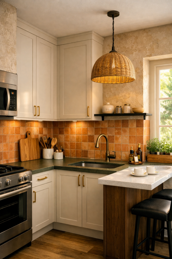 Terracotta Dream Kitchen design