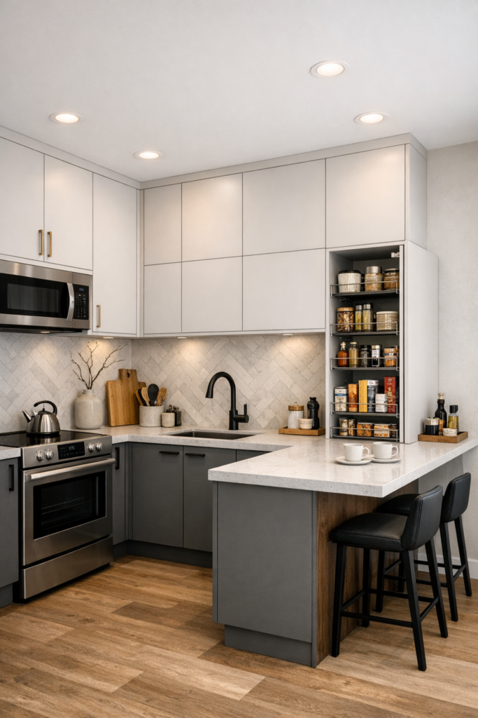 The L-Shape Powerhouse kitchen
