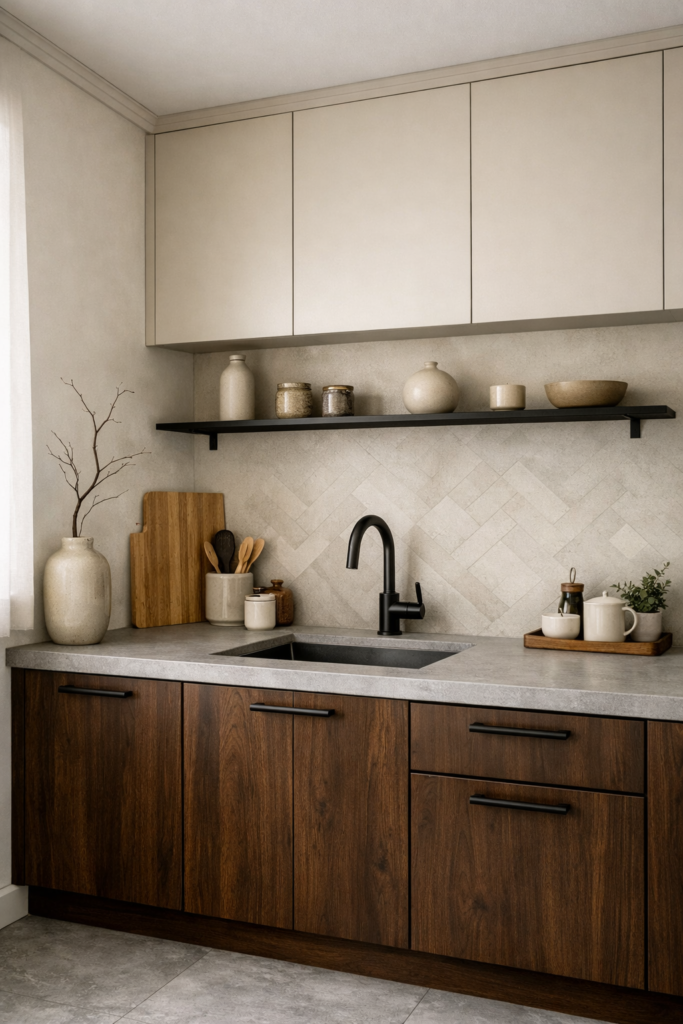 Japandi Zen Kitchen