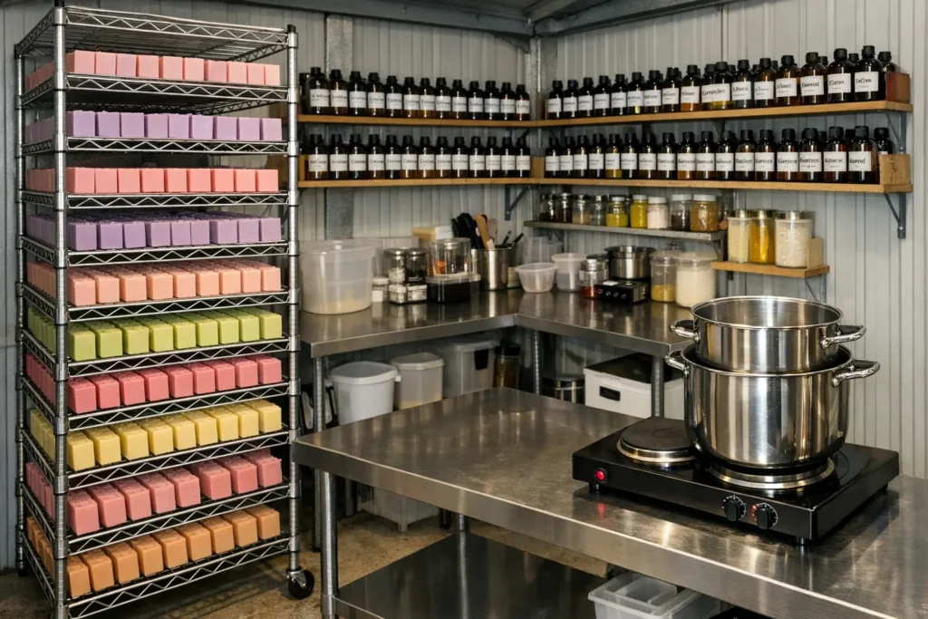20. The Candle Soap Crafting Lab