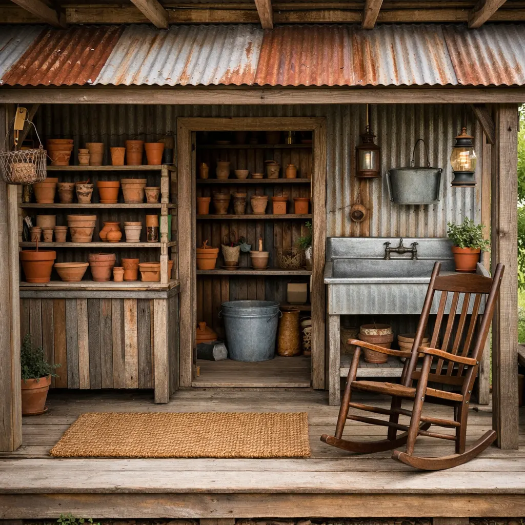 21. The Farmhouse Potting Shed