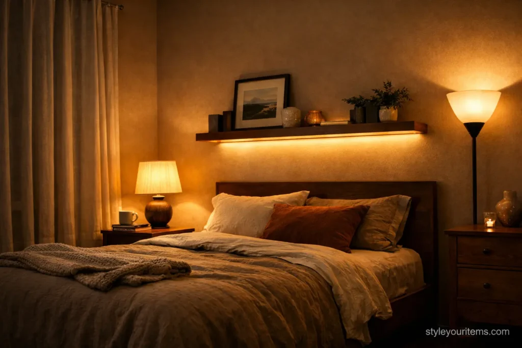 3. Change Your Lighting: The Big Light Is Coziness's Biggest Enemy