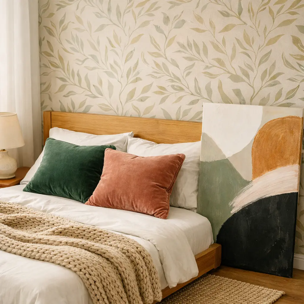4. Create a Statement Wall Without Painting
