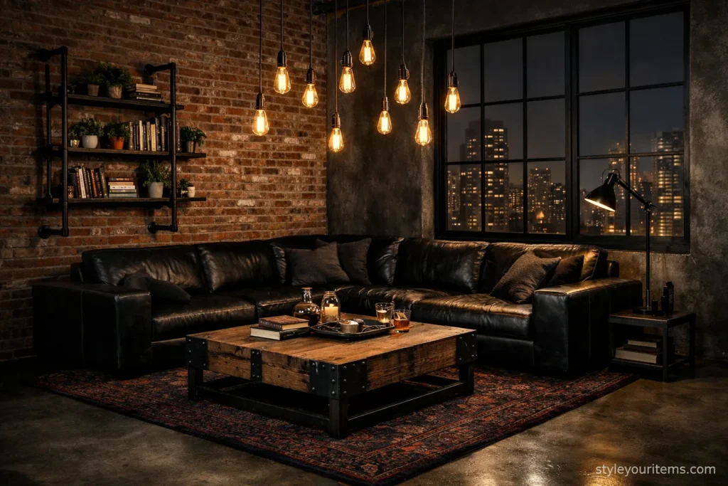 4. Industrial Chic
