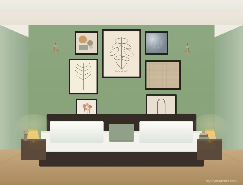 Gallery Wall Bedroom — Expressing Your Artistic Personality