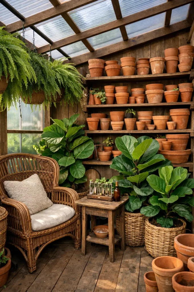 6. The Plant Filled Greenhouse Hybrid