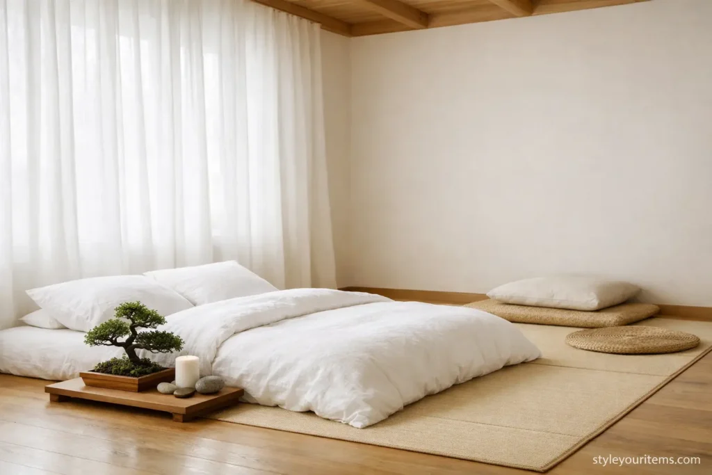 Japanese Zen Bedroom — A Sanctuary for Mental Peace