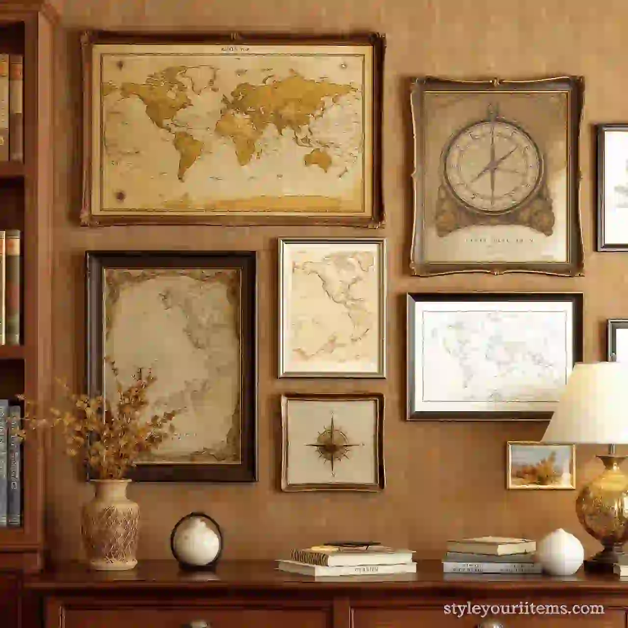 From Bed to Chair: 7 Bedroom Furniture Arrangement Ideas That Actually Work 1 a curated gallery wall arrangement featuring antiq
