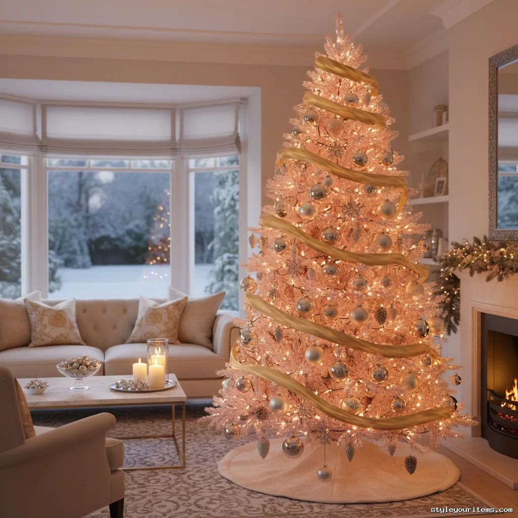 1. Classic Elegance With Gold And Silver Accents