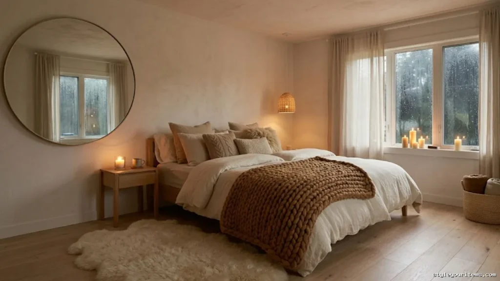 2. The Classic Hygge Cocoon — Plush Layers And Soft Candlelight