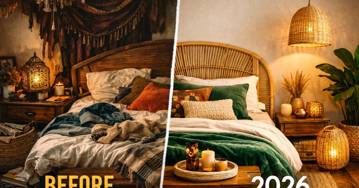 25+ Dreamy Boho Bedroom Ideas That Look Effortlessly Stylish