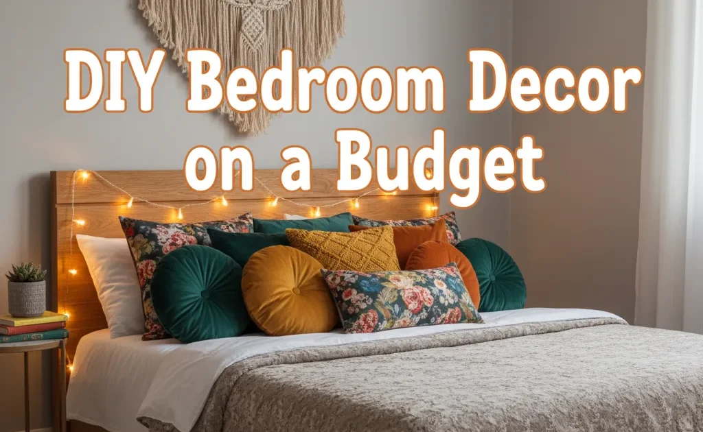 DIY Bedroom Decor on a Budget: 10 Easy Projects