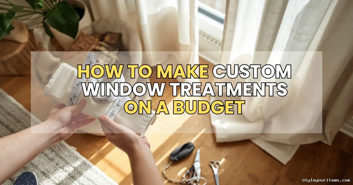 15 DIY Curtain Ideas: How to Make Custom Window Treatments on a Budget