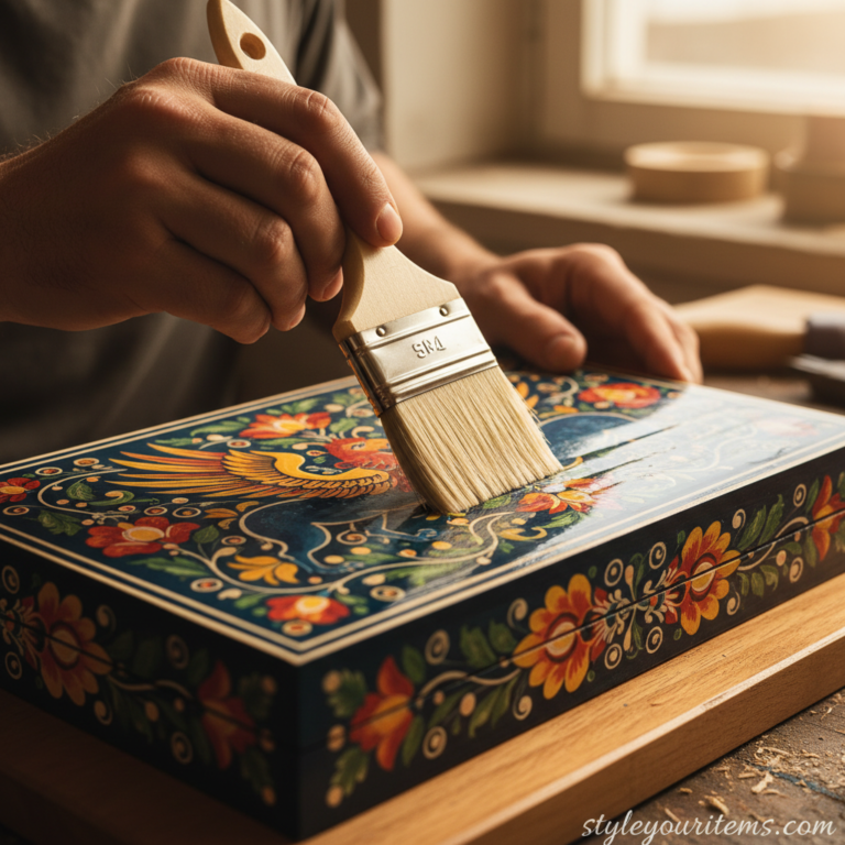 Sealing Wooden Box