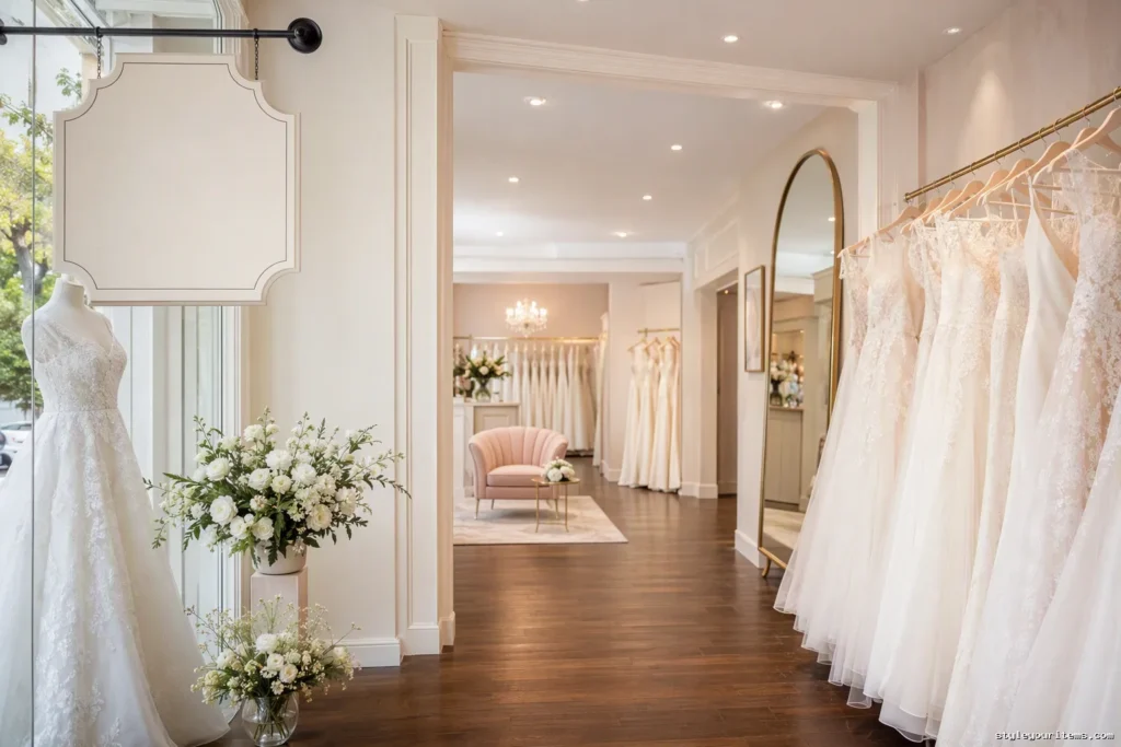 How to Decorate a Bridal Shop: Ideas to Attract More Brides