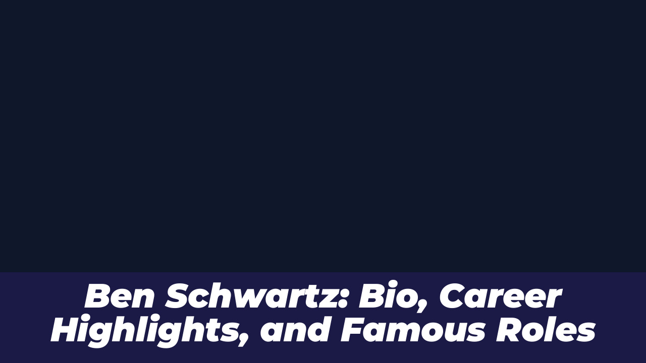 aia ben schwartz bio career highlights and 6aa8fdae690e1
