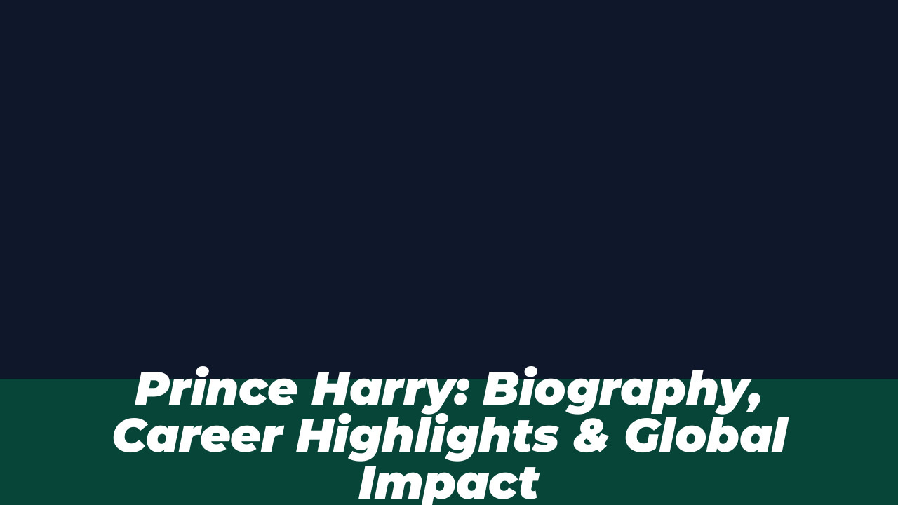 aia prince harry biography career highlights 6aa8f6dec1cc4