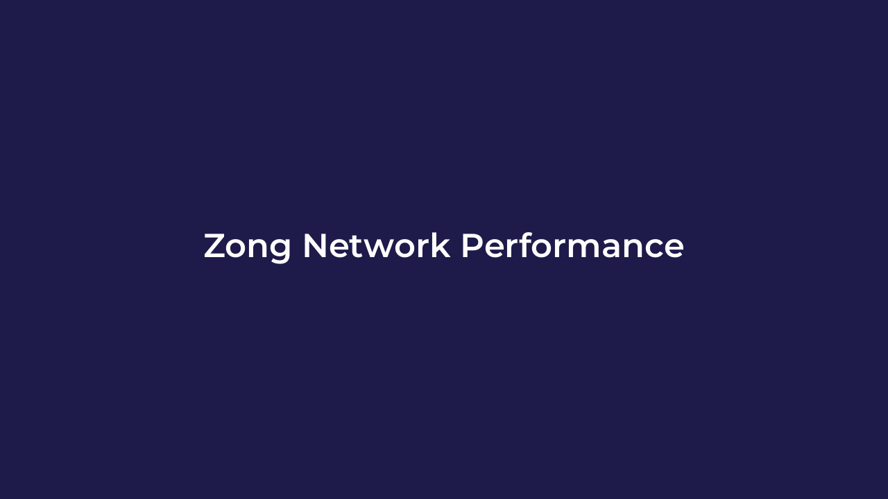 Best Mobile Networks in Pakistan for Strong Signal 2026 4 Zong 4G Network Performance And Speed Analysis