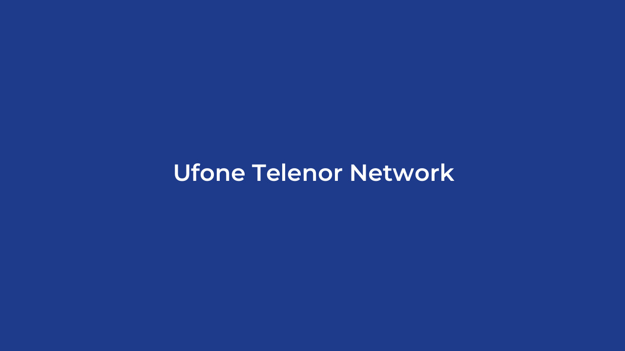 Best Mobile Networks in Pakistan for Strong Signal 2026 5 Ufone And Telenor Post-Merger Network Synergy