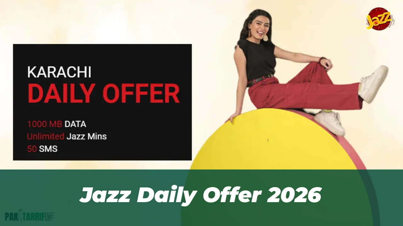 Jazz Call Packages 2026: Latest Bundles & Activation Codes 2 Jazz Daily Offer 2026