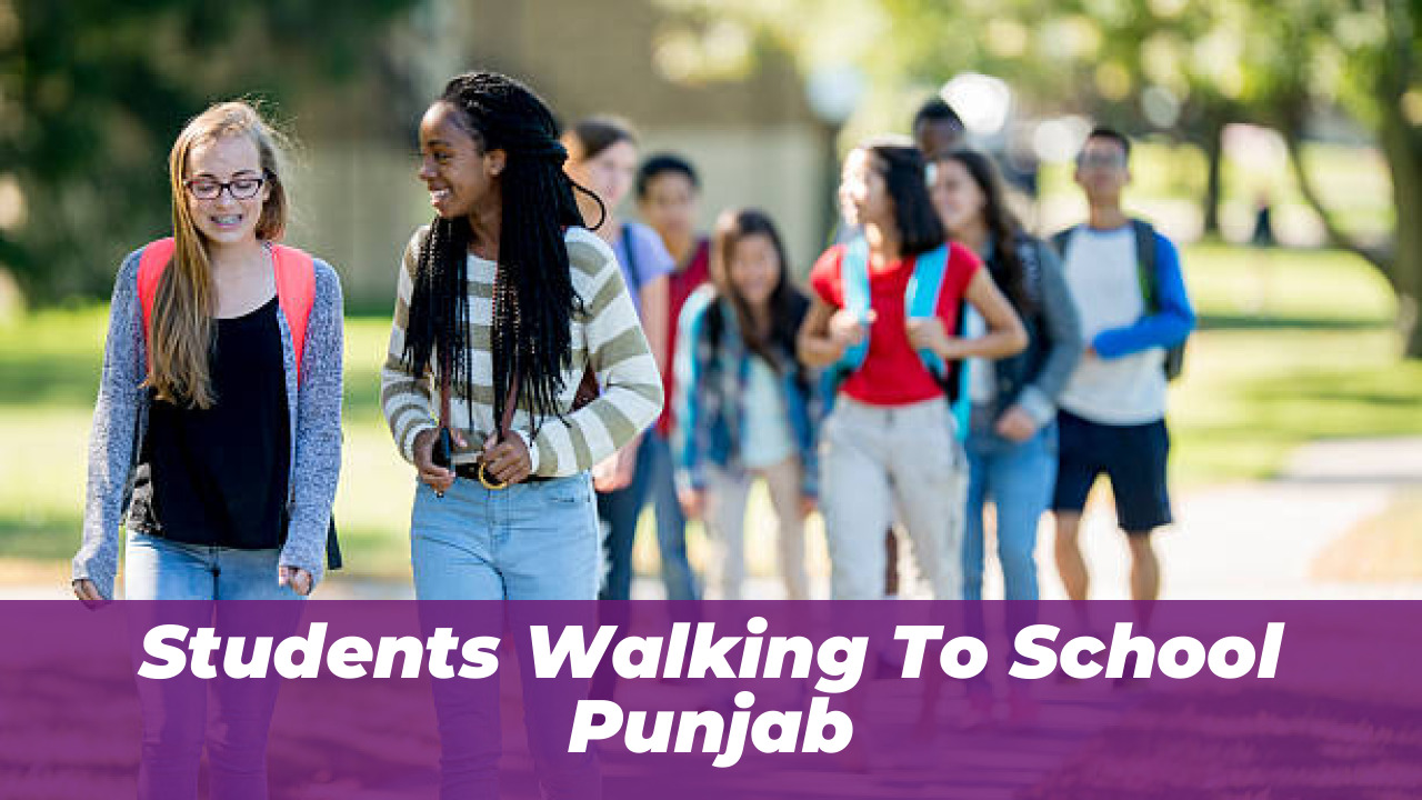 Punjab Education Minister Rejects 3-Day School Closure (2026) 2 Students Walking To School Punjab