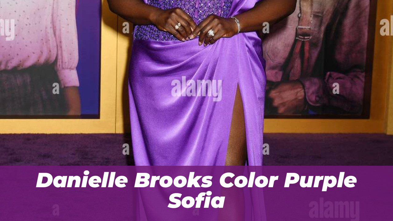 Danielle Brooks Color Purple Sofia