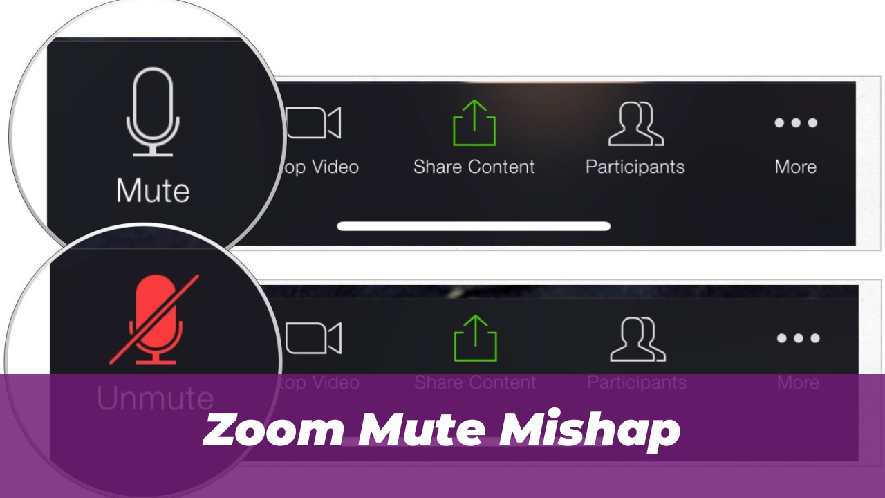 Zoom Mute Mishap
