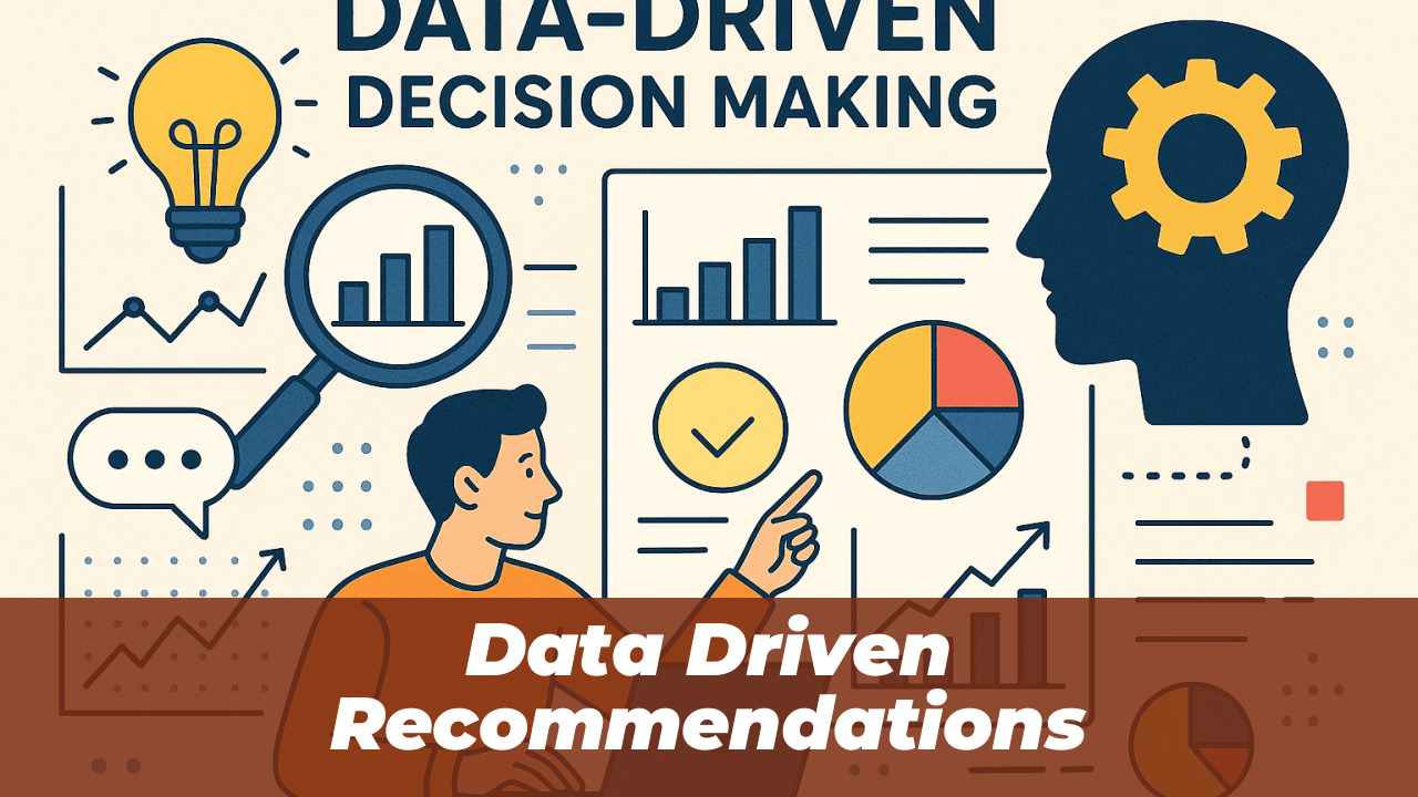 Data Driven Recommendations