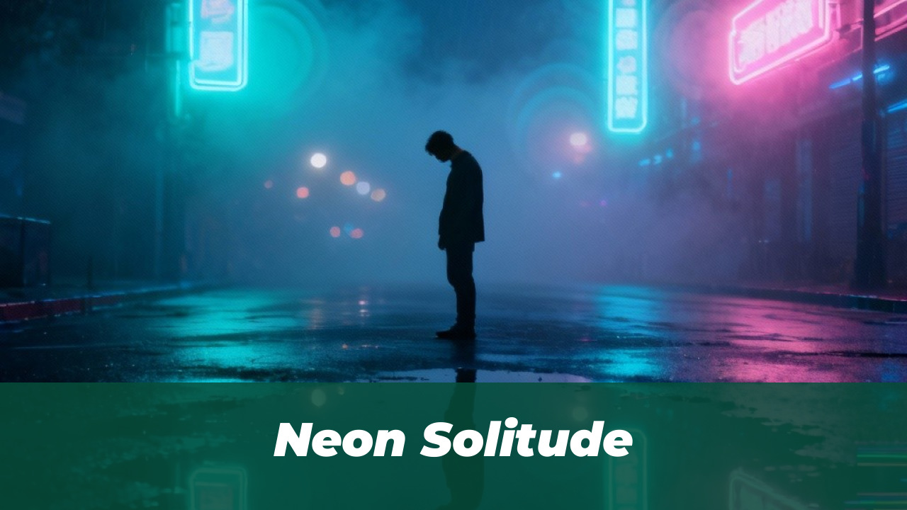 28 Dreamlike Lela Amparo Works: Ambient Art Gallery (2026) 14 Neon Solitude