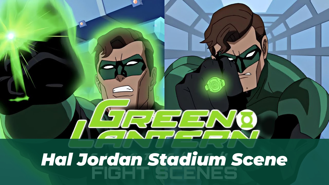 Hal Jordan Stadium Scene