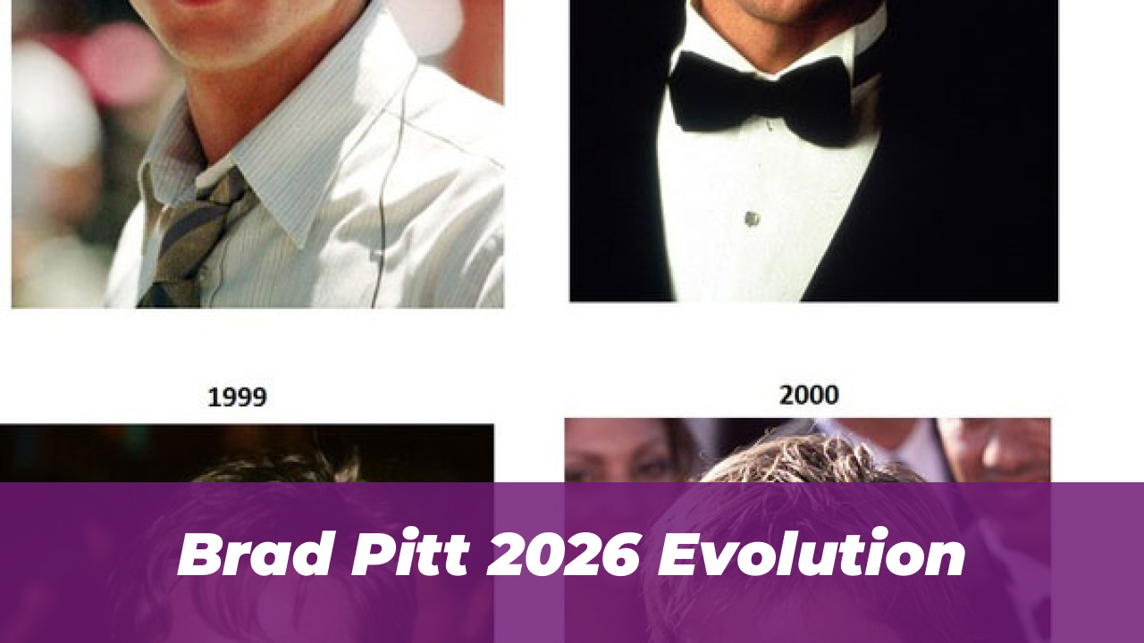 Brad Pitt 2026 Evolution