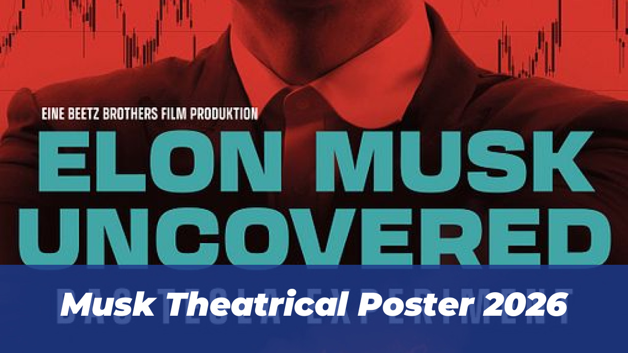 Elon Musk Documentary Release Date Update: Universal Stays Firm 1 Musk Theatrical Poster 2026