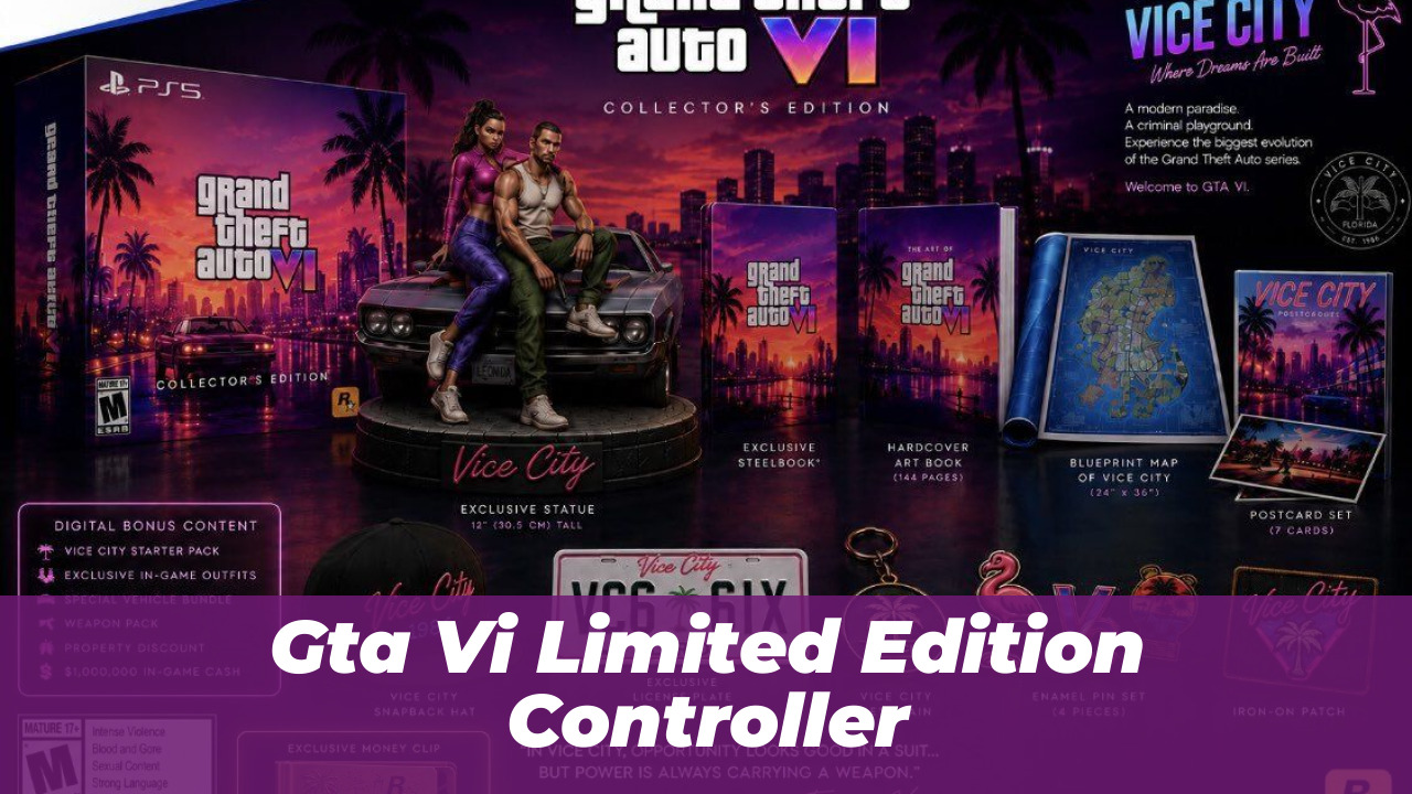 Gta Vi Limited Edition Controller