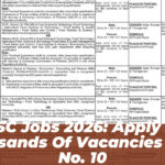 PPSC Jobs 2026: Apply for Thousands of Vacancies | Adv No. 10