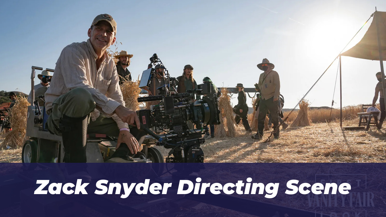 Zack Snyder Directing Scene