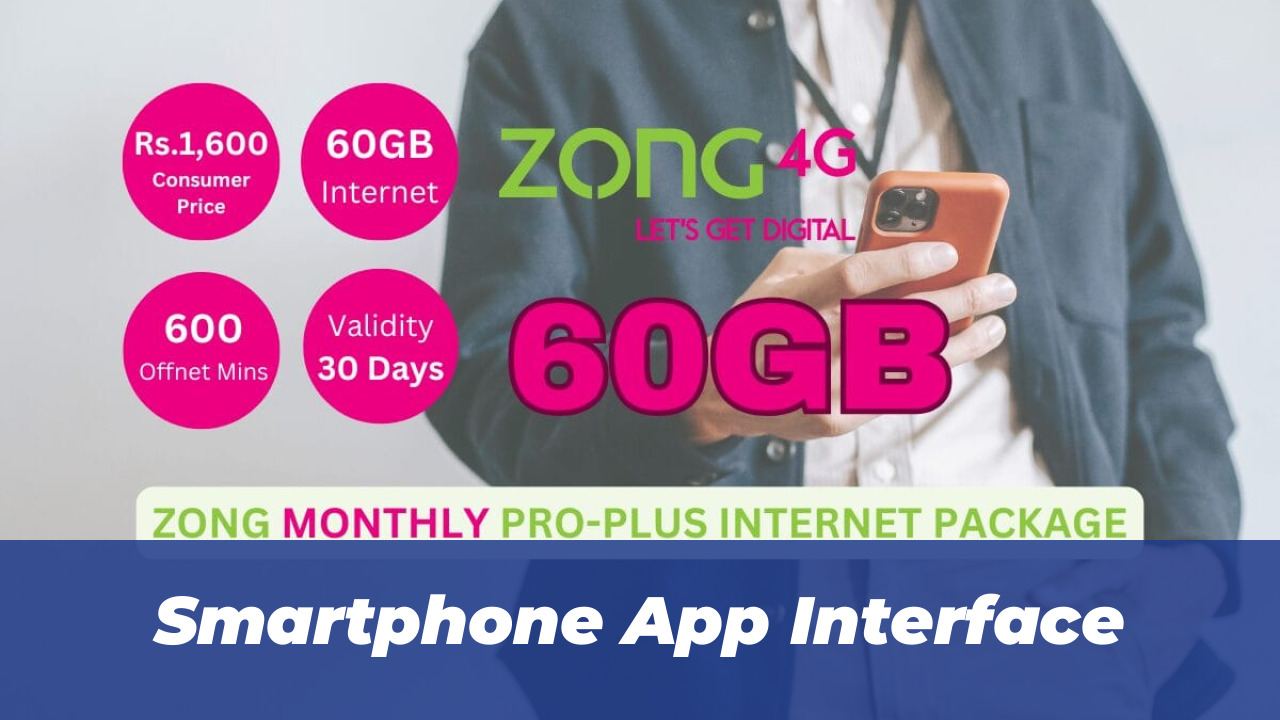 Zong All In One Packages: Complete Guide and Activation Code 2 Smartphone App Interface
