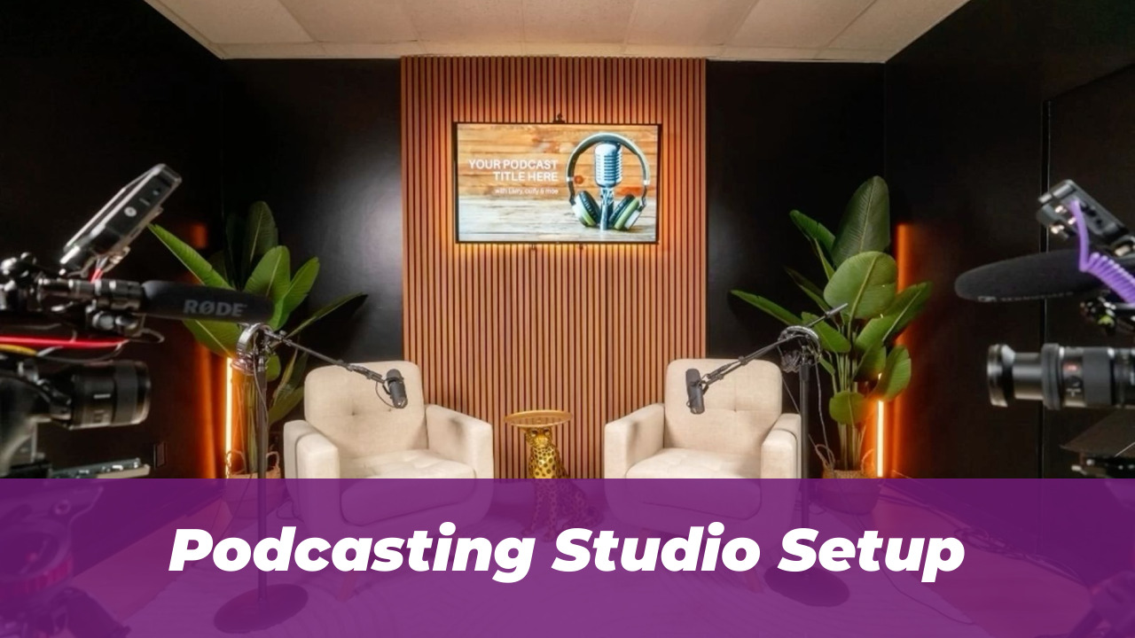 Renee Paquette: Career Path, Podcast Success, and Media Impa 2 Podcasting Studio Setup