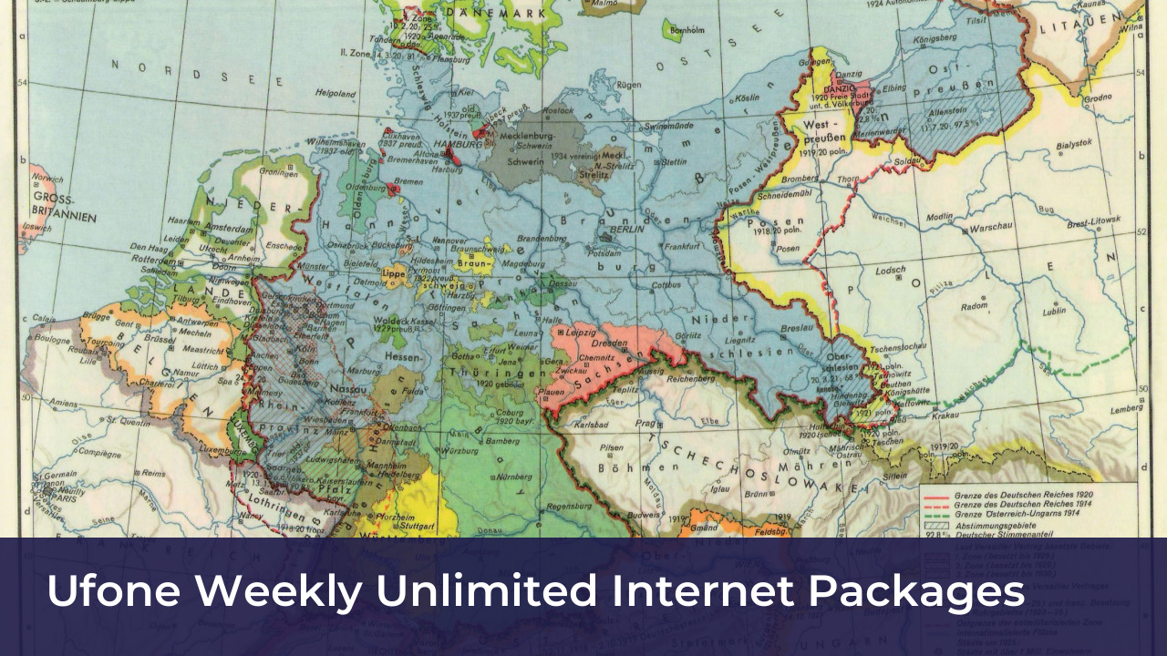 Ufone Weekly Unlimited Internet Packages