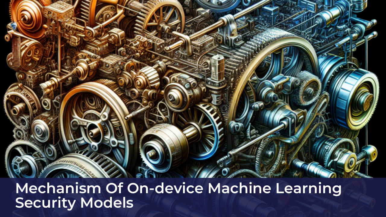 Mechanism of On-Device Machine Learning Security Models