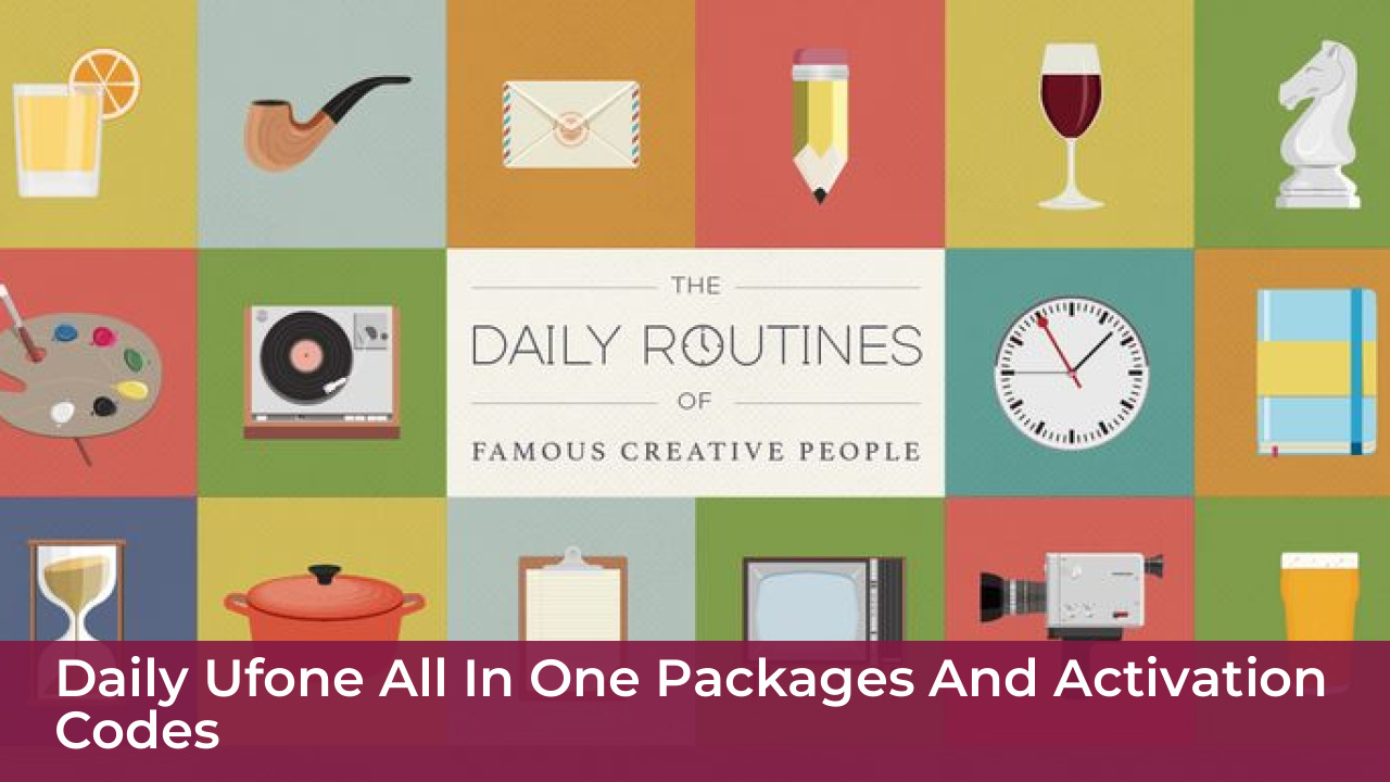 Daily Ufone All in One Packages and Activation Codes