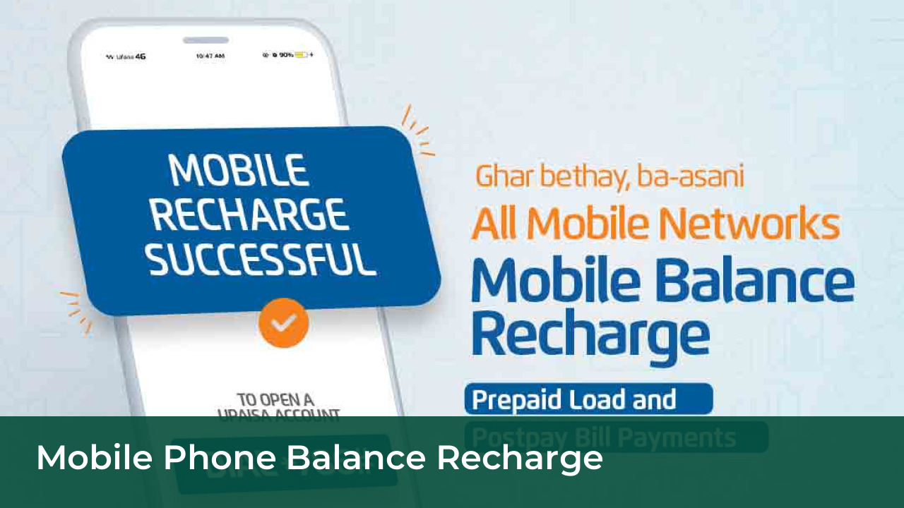 Mobile Phone Balance Recharge