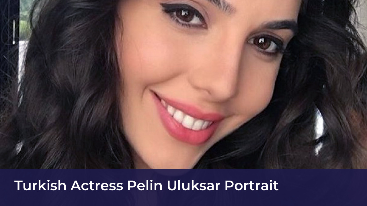 Turkish Actress Pelin Uluksar Portrait