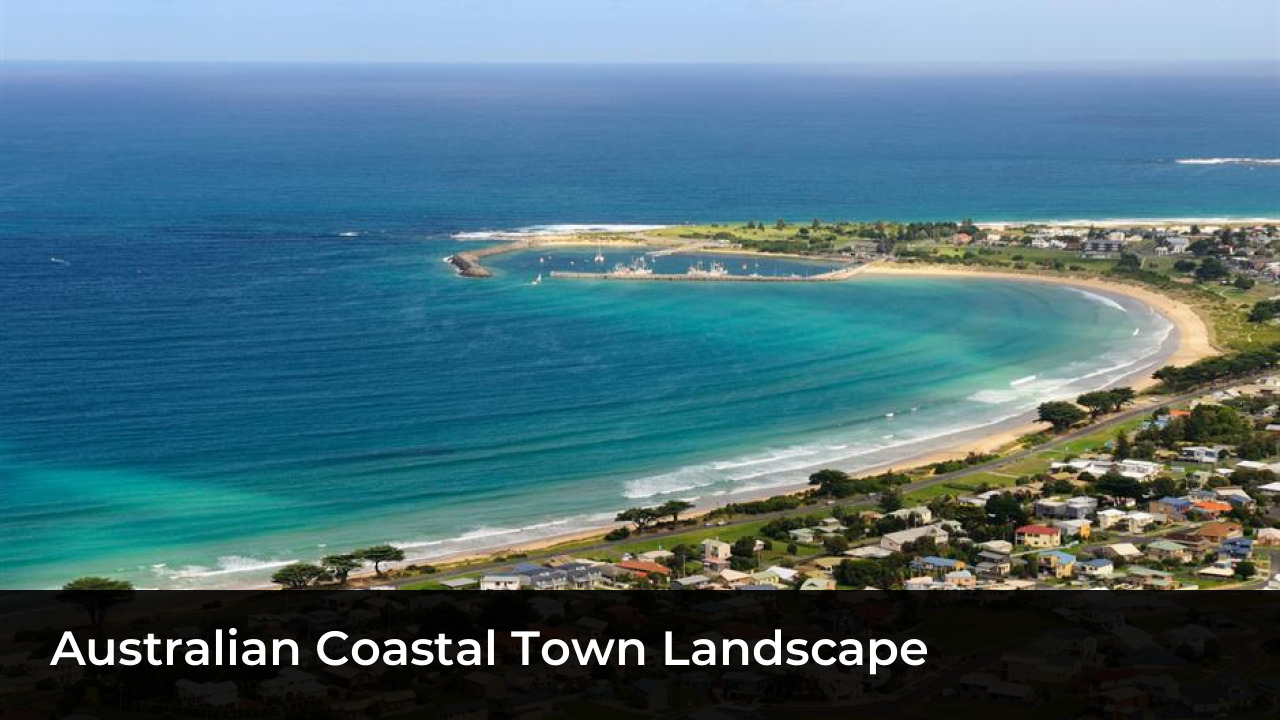 Australian Coastal Town Landscape