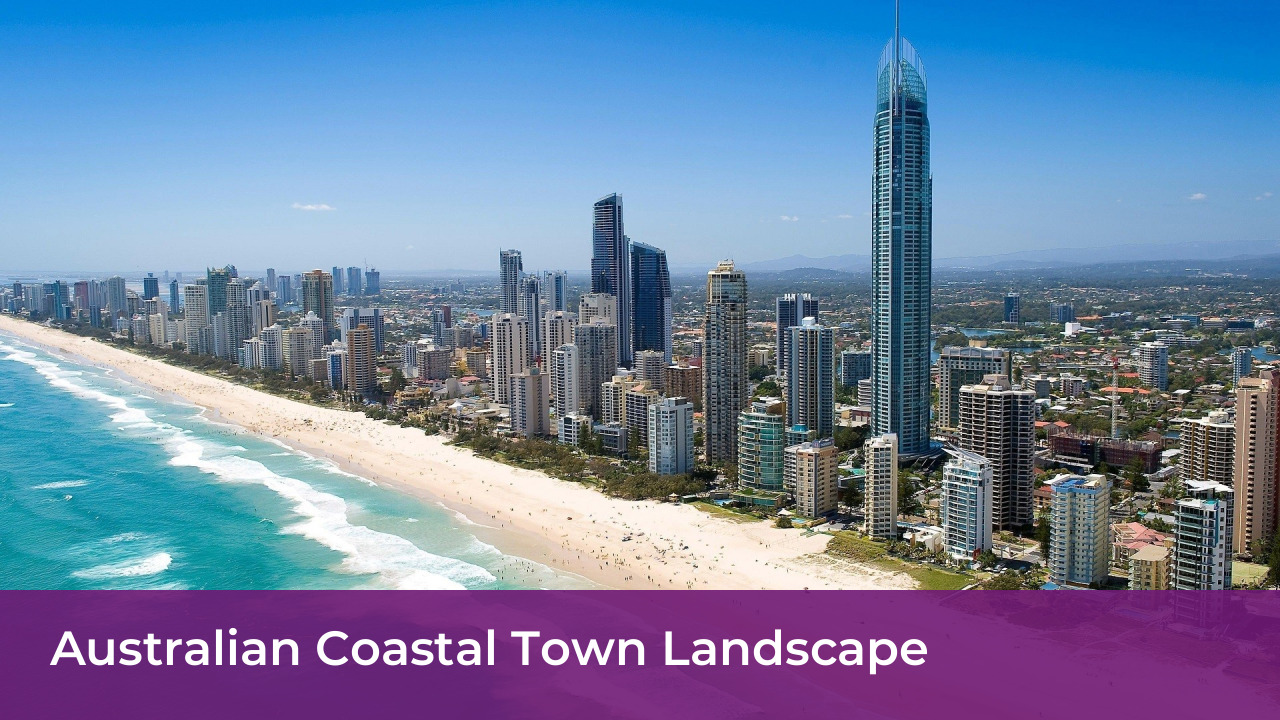 Australian Coastal Town Landscape