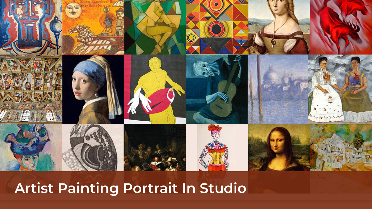 Bruce Horak Biography: Age, Height, Net Worth & Career 3 Artist Painting Portrait in Studio