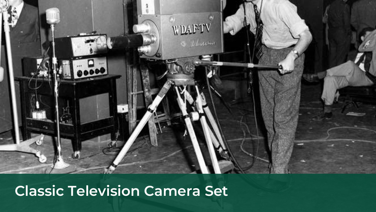 Classic Television Camera Set