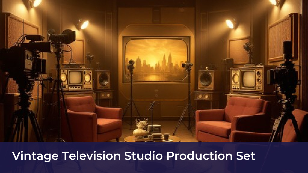 Brett Buford Biography: Age, Movies, Career, and Facts 4 Vintage Television Studio Production Set