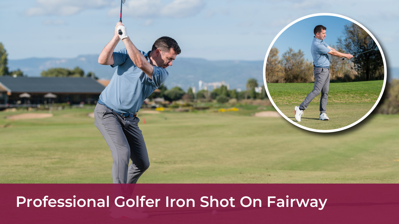 Sam Stevens Biography: Age, Wife, Kids, Parents, Net Worth 3 Professional Golfer Iron Shot On Fairway