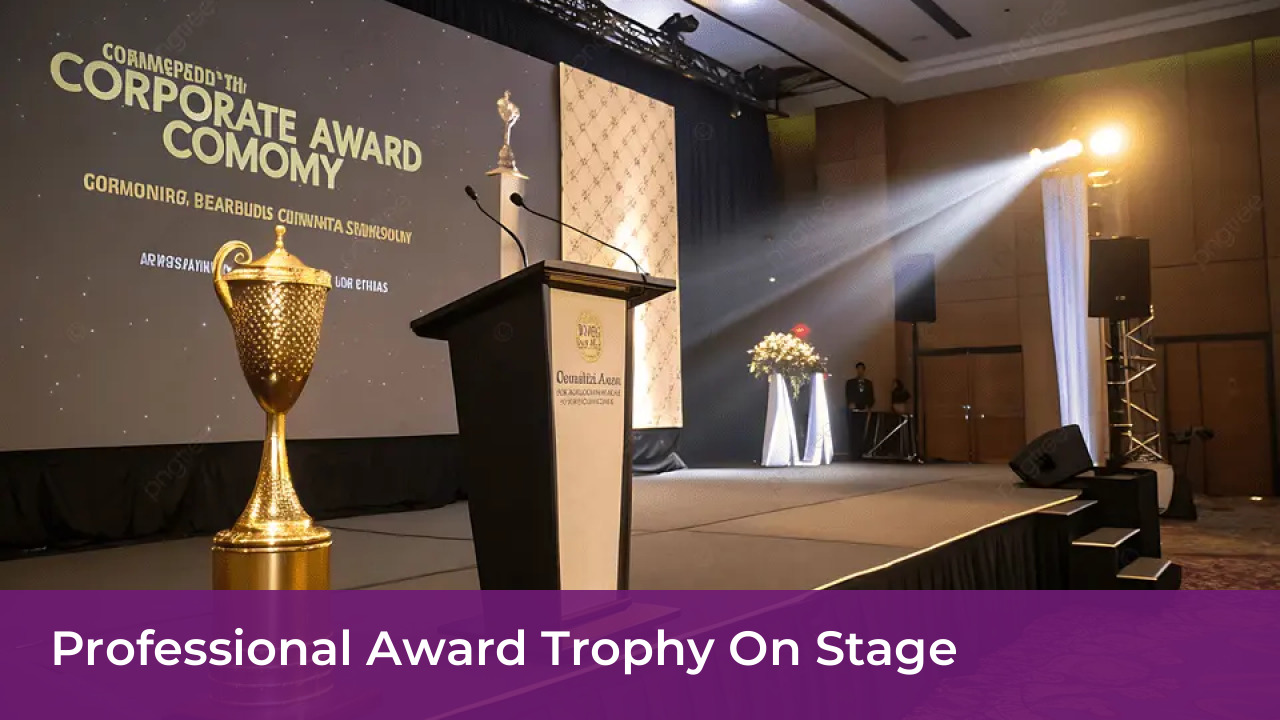 Lino Guanciale Biography: Net Worth, Wife, Age, Height & Movies 3 Professional Award Trophy on Stage