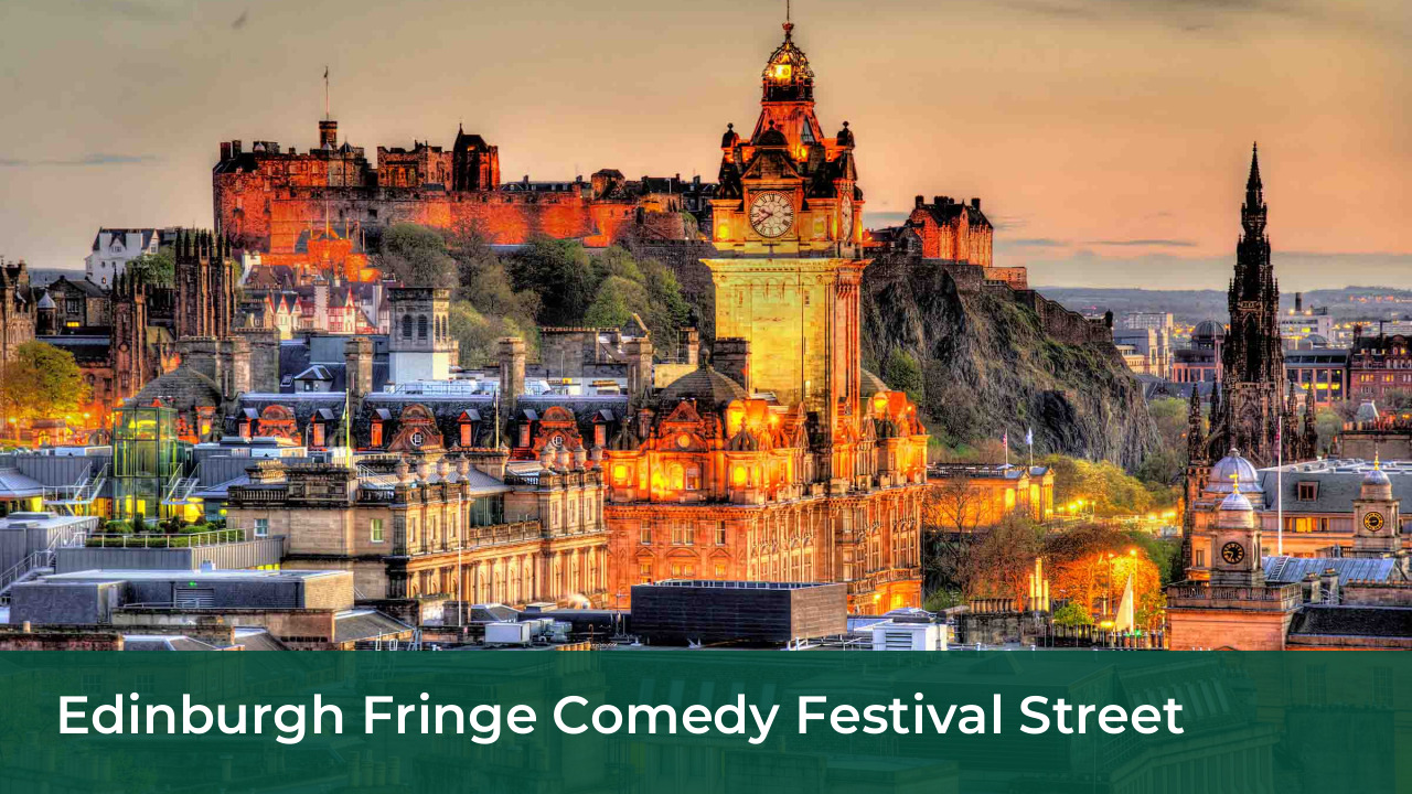 Beattie Edmondson Biography: Age, Husband, Net Worth, Movies 3 Edinburgh Fringe comedy festival street